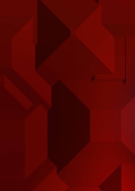 Çokgen arka plan. Geometrik tasarımlı renkli duvar kağıtları. Dijital 3d illüstrasyon.
