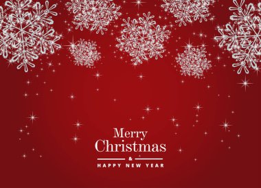 Tasarım, broşür, poster kartı, pankart ve duvar kağıdı için güzel lüks ve zarif Mutlu Noeller arkaplan şablonu.