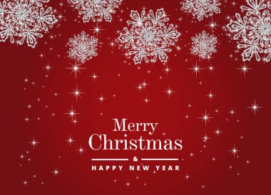 Tasarım, broşür, poster kartı, pankart ve duvar kağıdı için güzel lüks ve zarif Mutlu Noeller arkaplan şablonu.