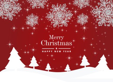 Tasarım, broşür, poster kartı, pankart ve duvar kağıdı için güzel lüks ve zarif Mutlu Noeller arkaplan şablonu.