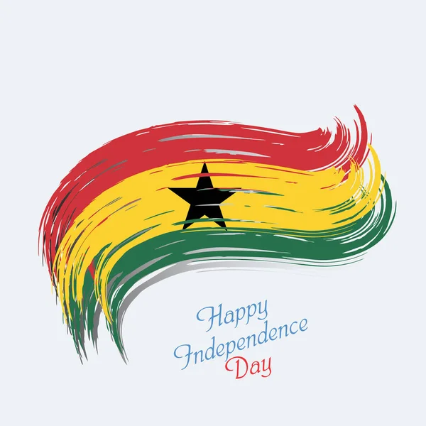 Счастливый День Независимости Ганы — стоковый вектор