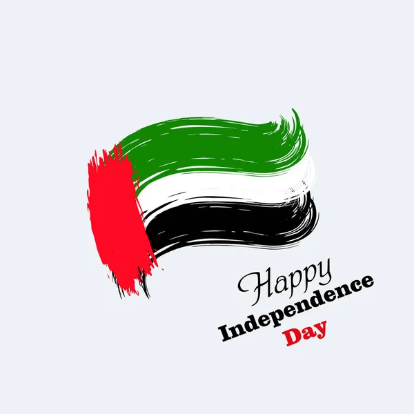 Happy United Arab Emirates Independence Day Vector Template Design Illustration — Image vectorielle