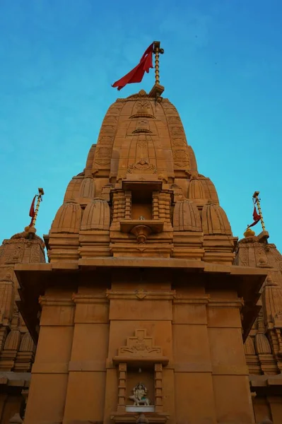 Tempio Della Religione Indù India Kutch Gujarat Ombra Del Tempio — Foto Stock