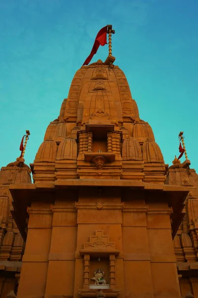 Tempel Van Hindoe Religie India Kutch Gujarat Schaduw Van Tempel — Stockfoto