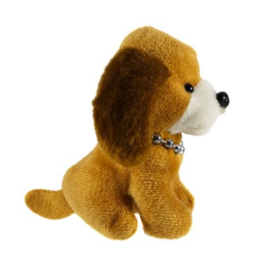 Oyuncak peluş köpek