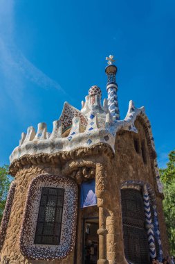 Giriş evi Park Guell, Barselona, İspanya