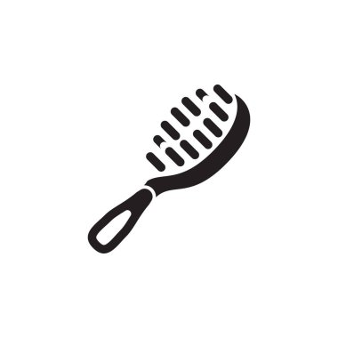 Tarak vektör simgesi. Mobil konsept ve web için düz tabela