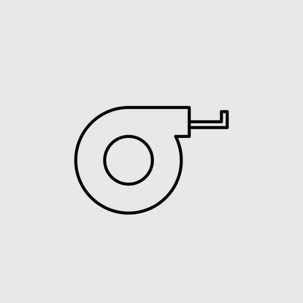 Maßband-Vektor-Symbol. ausgekleidetes flaches Schild für mobiles Konzept — Stockvektor