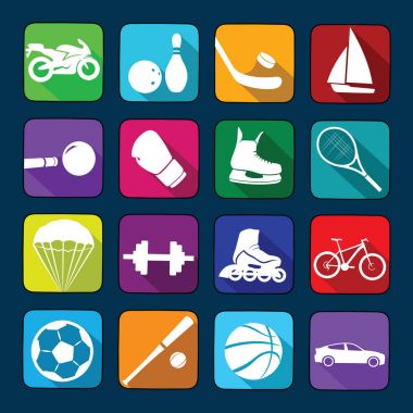 Spor Icons set