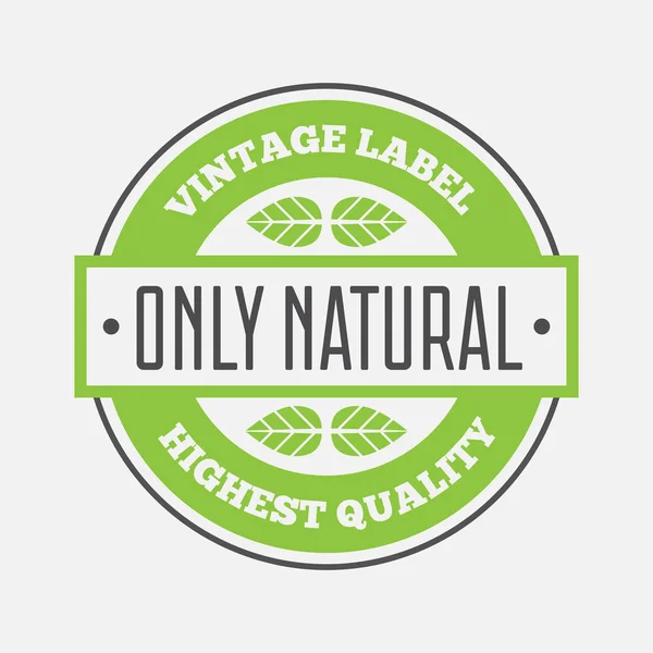 Vector de salud y belleza cuidado logotipos o etiquetas. Etiquetas y elementos establecidos para cosméticos orgánicos, productos naturales . — Vector de stock