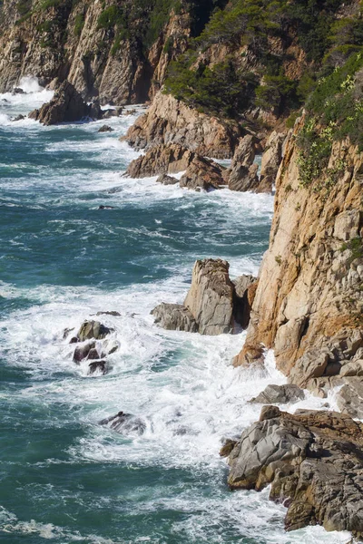 Costa di Tossa del Mar, Spagna — Foto Stock