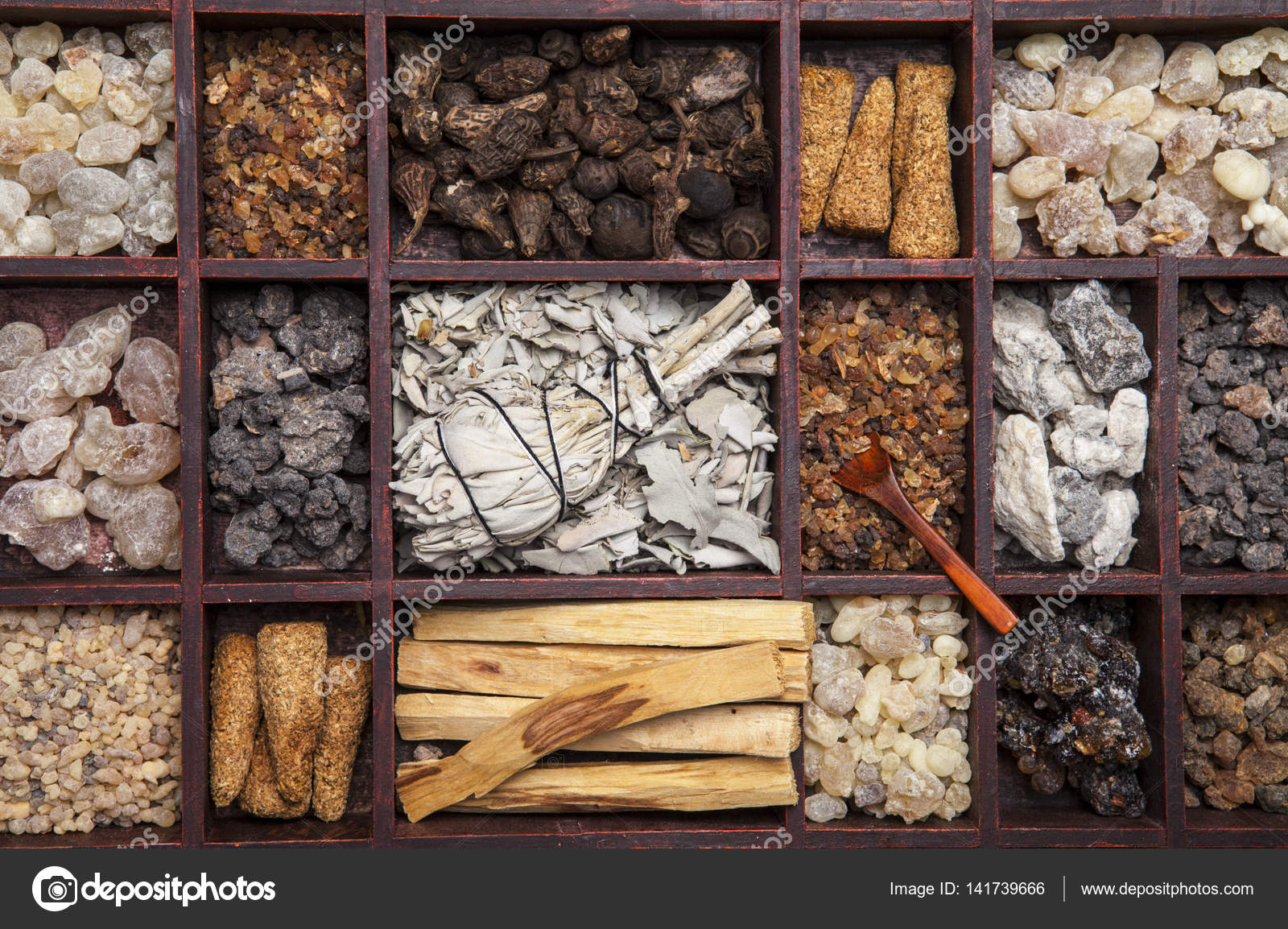 Various kinds of incense Stock Photo by ©fotomem 141739666