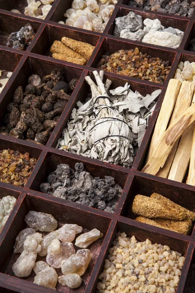 Various kinds of incense — Stock Photo, Image