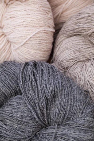 Handmade wool yarn — Stock Photo, Image