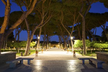 Giardino degli Aranci, Roma, İtalya