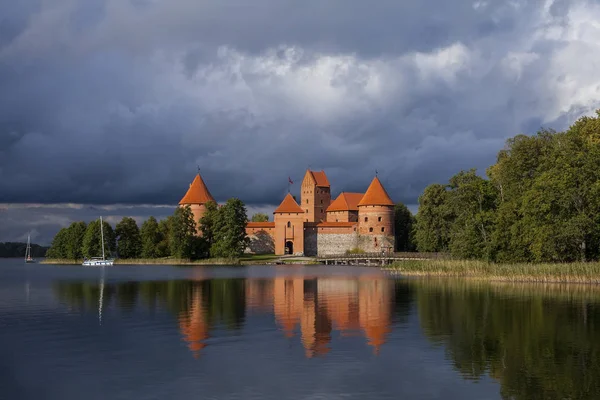 Νησί κάστρο Trakai — Φωτογραφία Αρχείου