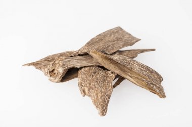 Agarwood, also called aloeswood, incense chips from Thailand clipart