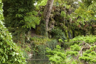 Parc Monceau Paris şehir Fransa