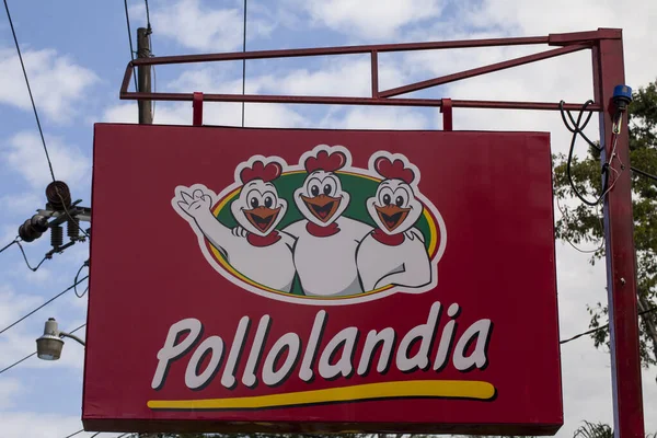 Talamankos Puerto Vjechas Costa Rica January01 2019 Pollolandia Cheap Eats — Stockfoto