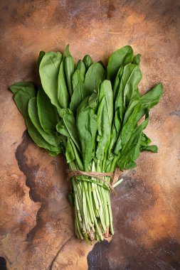 Ispanak soyut grunge arka plan beton vintage rustik tarzı üzerinde