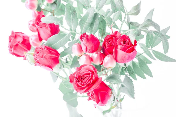 Creative background with a bouquet of flowers with soft selective focus — Stock Photo, Image