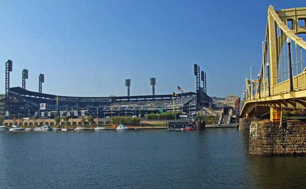 Pittsburgh Oct Pnc Park Located North Shore Downtown Pittsburgh Home Stock Picture