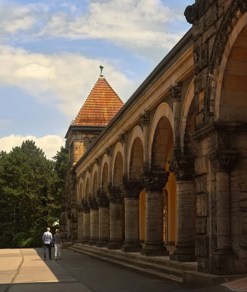 Leipzig Güney mezarlığında Şapel sağ kanat