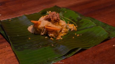 Tamales Kosta Rika 'nın tipik yemekleri