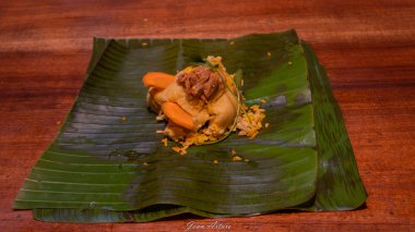 Tamales Kosta Rika 'nın tipik yemekleri