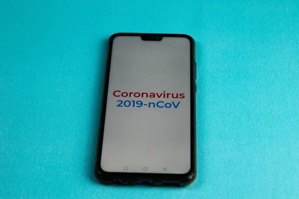 Coronavirus 2019-nCoV. Un'epidemia di virus Corona. Sindrome respiratoria da virus epidemico. Cina . — Foto Stock