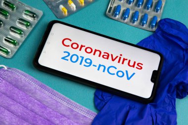 Coronavirus 2019-ncov. Corona virüsü salgını. Salgın Virüs Solunum Sendromu. Çin.