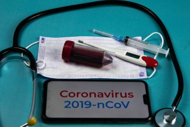 Coronavirus 2019-ncov. Corona virüsü salgını. Salgın Virüs Solunum Sendromu. Çin.