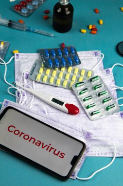 Coronavirus 2019-ncov. Corona virüsü salgını. Salgın Virüs Solunum Sendromu. Çin.