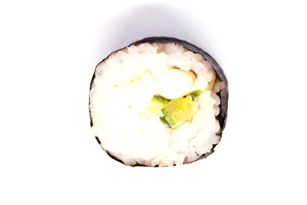 Rol yin-yang isoliert auf schwarzem Hintergrund — Stockfoto