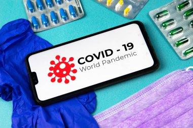 Covid-19. Corona virus outbreaking. Epidemic virus Respiratory Syndrome. world pandemic. clipart