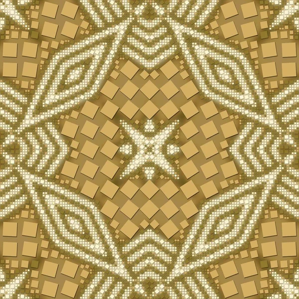 Mosaic abstract mosaic seamless pattern.