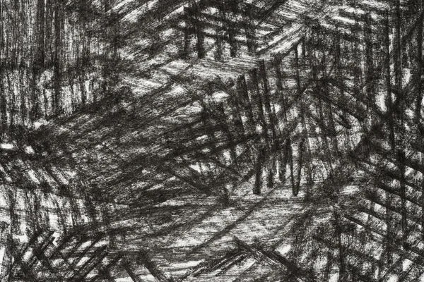 Desenho de carvão vegetal sobre fundo textura de papel — Fotografia de Stock