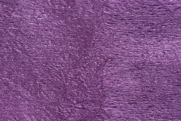 Violet creased metallic foil background texture — Stock Photo, Image