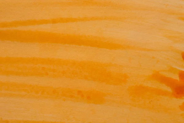 Acquerello arancione dipinto sfondo — Foto Stock