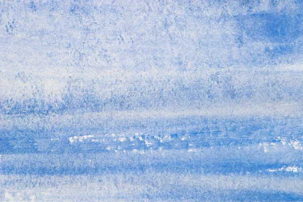 블루 수채화 물감 페인트 질감 배경 — 스톡 사진