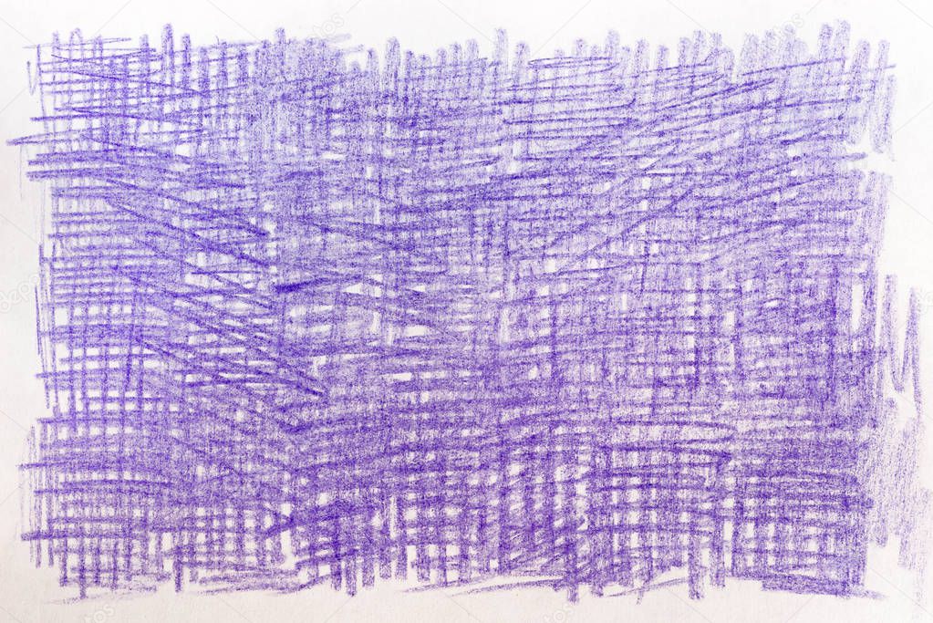  violet crayon drawings on paper background texture