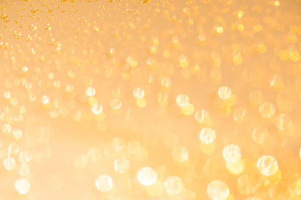 Golden oskärpa suddig bakgrund textur med bokeh — Stockfoto