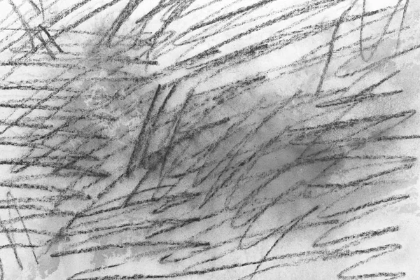 Черный акварельный карандаш на бумажном фоне текстуры — стоковое фото