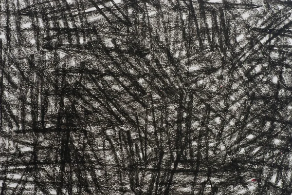 Crayon preto doodles textura de fundo — Fotografia de Stock