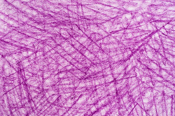 Violett crayon doodles bakgrundsstruktur — Stockfoto