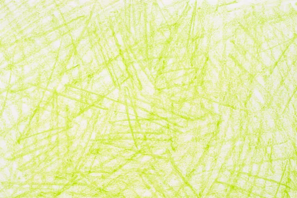 Vert crayon gribouille fond texture — Photo