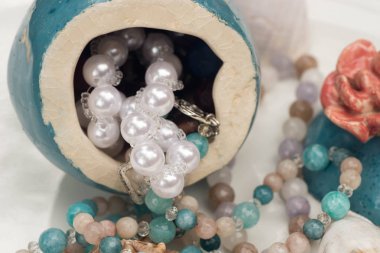 el yapımı jewerly seçici odak 