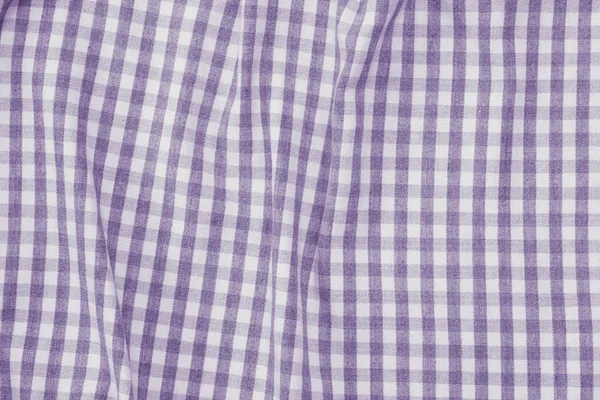 Textura de fondo de tela a cuadros violeta y blanco —  Fotos de Stock