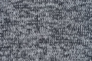 gri renkli yün örme kumaş arka plan dokusu 