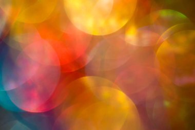 çeşitli renklerde soyut ışık arka plan 